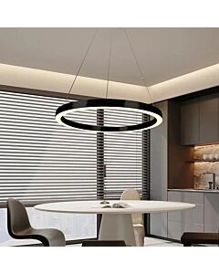 Morina 80 cm Modern Pendant Light - Black
