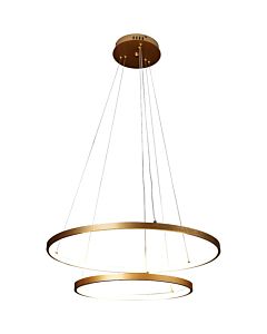 ثريا علاقي مودرن 42 واط كريست - ذهبي