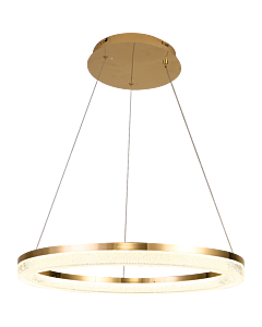 Modern Gold Chandelier with 3 Lights 30W