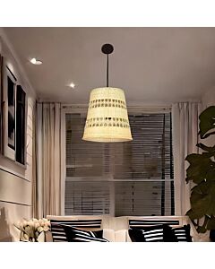 علاقي قش مفرد E27x1L قطر 30 سم