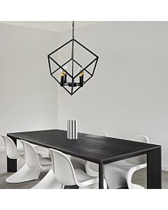 ثريا علاقي مودرن رباعي اوزجي - اسود