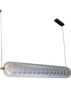 علاقي مودرن زيتي لون الانارة اصفر 25 واط 100 سم