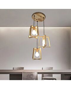 Three-Light Pendant lamp - Brown