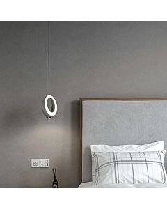 انارة معلقة 12 واط - رمادي