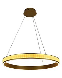 انارة معلقة ذهبي لون الانارة 3اضاءات 115 واط مقاس 80 سم