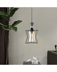 Single Black Pendant Lighting E27X1L