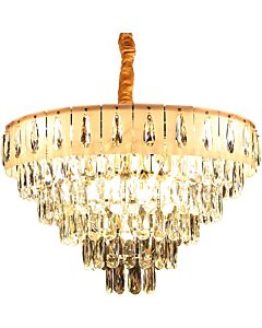 انارة معلقة مودرن ذهبي E14x13L قطر 60 سم