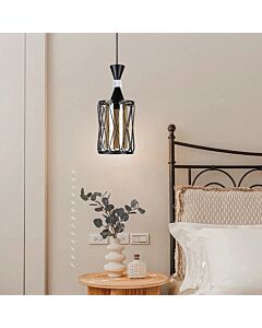 Modern Pendant Light E27 Single - Black