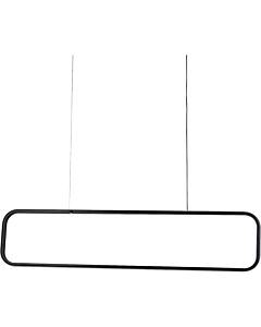 Modern Pendant Light 3 Lights 75 watts Shinzo - Black