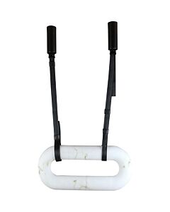 انارة معلقة 2 متر اسود لون الانارة 3 اضاءات 18 واط مقاس 40 سم