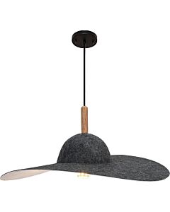 انارة معلقة 2 متر رمادي E27x1L قطر 80 سم