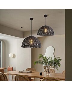 Modern Pendant Light 2 Meters Black E27X1