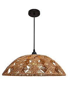 انارة معلقة مودرن 2 متر بني E27x1 بيركن