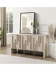 Nestra Buffet Table - Beige