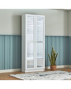 Frankfurt 6-Tier 2-Door Acrylic Storage Unit