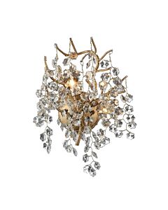 Serebmoral Wall Lighting Crystal Gold