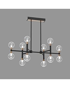 Stellar Pendant Light - Black and Gold