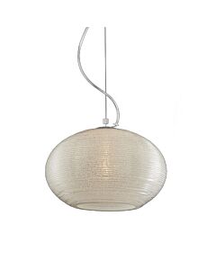 Corzan White Pendant Light 30 Cm