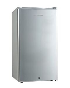 Justin House Single Door Refrigerator Silver - 86 Liters