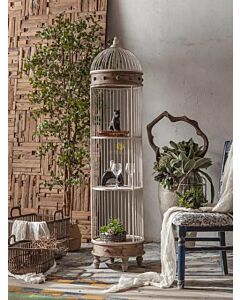 وحدة رفوف جابيا على شكل قفص ريفي