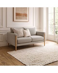 Milan Two-Seater Sofa - Gray
