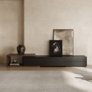 TV stand from Yaqut Asir collection - black