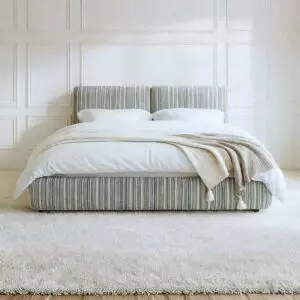 سرير كينغ اينولا 180x200 سم - رمادي ومتعدد الالوان