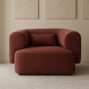Ramo Single Sofa - Red
