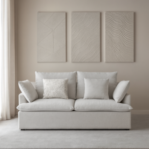 Reeman 2-Seater Sofa - Light Grey