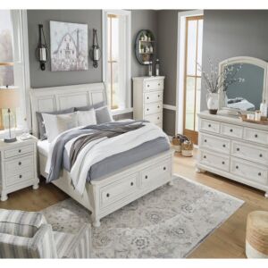 طقم غرفة نوم روبنسديل حجم ملكى 193X203 سم 