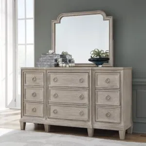 طاولة تزيين جورلاينا - بني