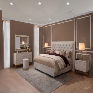 طقم غرفة نوم وحدة ادراج افرست حجم ملكى 193X203 سم