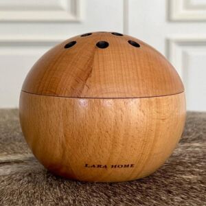 مبخرة لارونا بيضاوية - بني خشبي