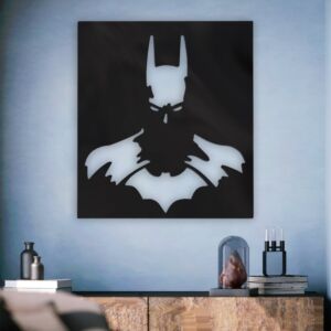 ديكور جداري اكريلليك بنقشة باتمان