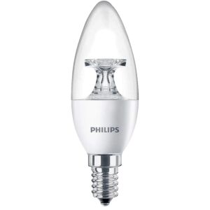 Candle Bulb - Lighting Color Yellow Transparent Cover - Philips