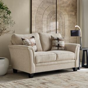 Urban two-seater sofa with two cushions