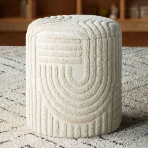 مقعد عثماني قماش من جرومو