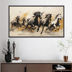 لوحة خيول تايمي