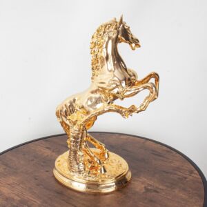 مجسم حصان لومار - ذهبي