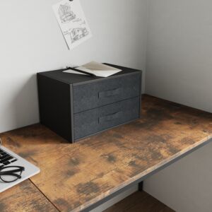 صندوق تنظيم درجين اورجانيز - رمادي واسود