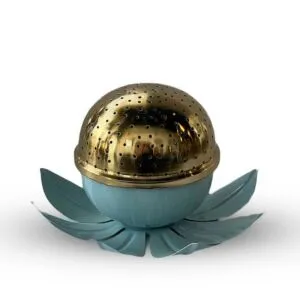 مبخره زهرة اللوتس أزرق - كبير