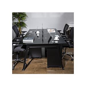 مجموعة مكتبية لأربعة أشخاص 240 سم انترفيو