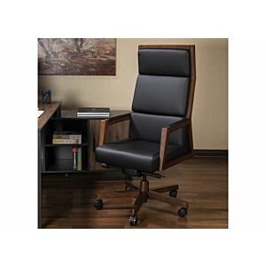 كرسي مكتب ظهر عالى لاوير