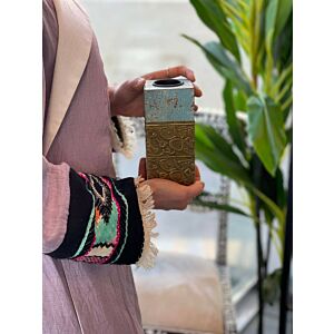 مبخرة حرف عربي أزرق سيران - حروف اندلسية 