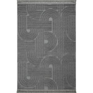 سجادة باولا من لومز 200x290 - رمادي غامق