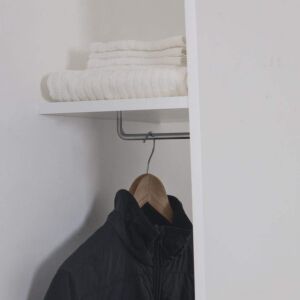 علاقة ملابس ويست   أبيض