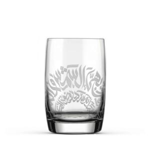 طقم كاسة شراب زجاج 6 قطع