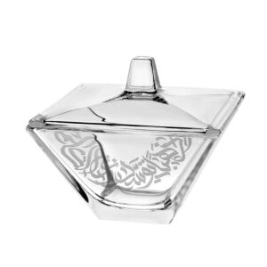 مضيفة سكاكر زجاج مولتو