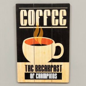 لوحة فنية خشب كوفي كوب