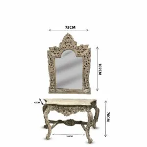 طقم كونسول رمادي - كارفينغ